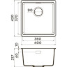 Мойка OMOIKIRI KATA 40-U-SA Artgranit/бежевый 4993422