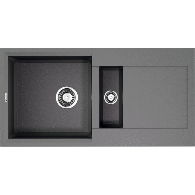 Мойка OMOIKIRI SAKAIME 86-2-GR Tetogranit/leningrad grey 4993560