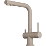 Комплект смеситель + фильтр OMOIKIRI NAGANO-SA-P + PURE DROP LITE 4055,8028P