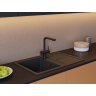 Смеситель OMOIKIRI HOTARU-GB латунь/графит 4994491